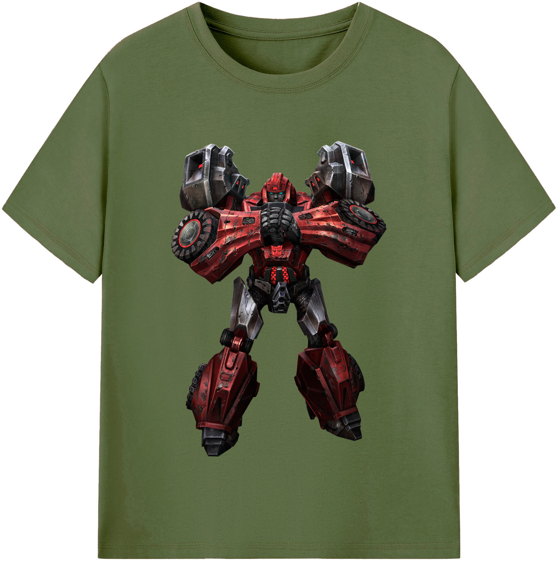 （画像用）  綿100％半袖Tシャツ（フロントプリント）